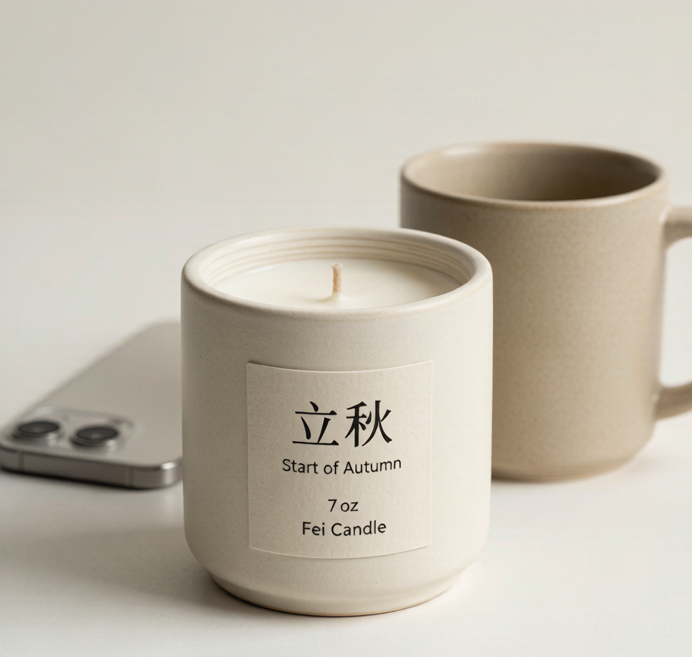 Start of Autumn Yuzu & Honey Soy Candle — 7oz Hand-Poured